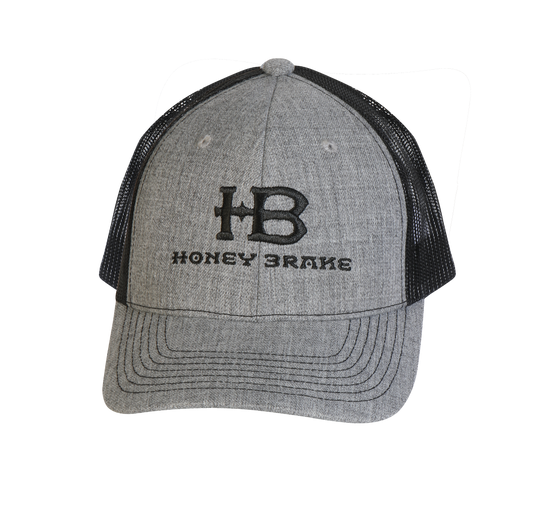 HB Grey/Black Mesh Hat