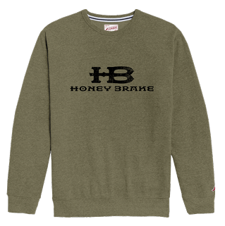 Honey Brake Heritage Logo Sweatshirt Crew