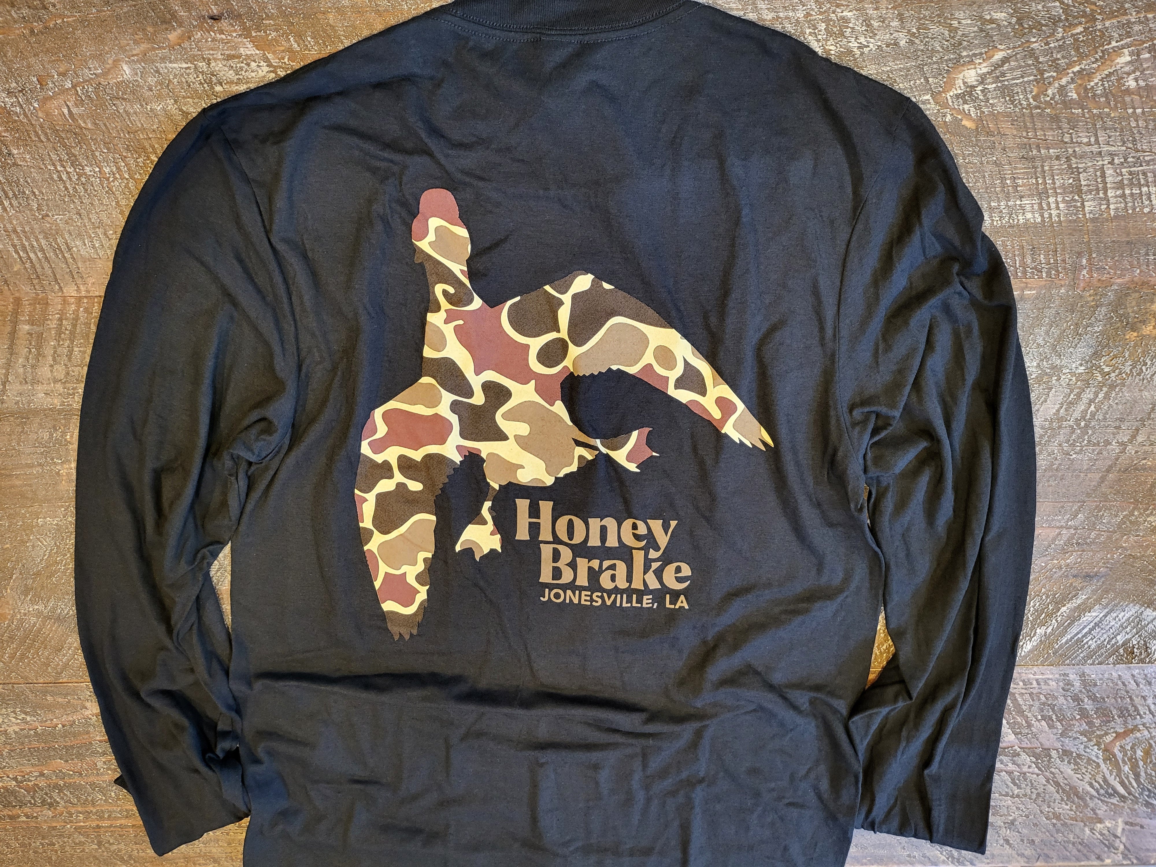 Honey Brake Old Camo Duck Long Sleeve T-shirt