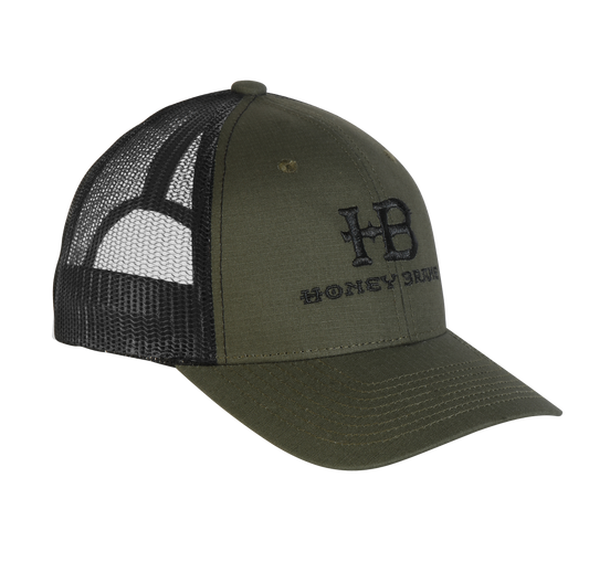 HB Loden/Black Mesh Hat 2023