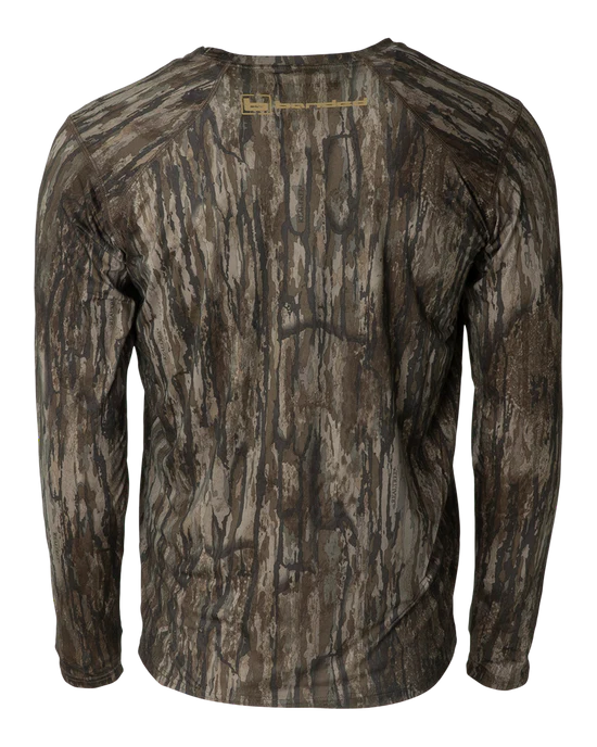 Banded Tec Stalker Mock Shirt- Dove Shirt