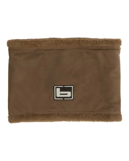 Banded Double Layer Neck Gaiter - Marsh Brown