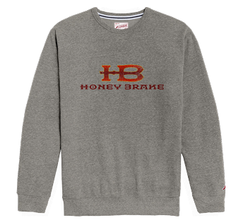 Honey Brake Heritage Logo Sweatshirt Crew