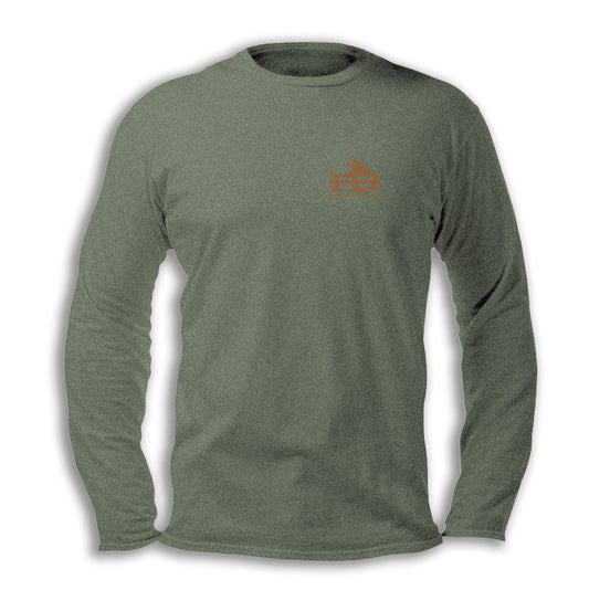 HB Military Green Old Camo Duck Long Sleeve