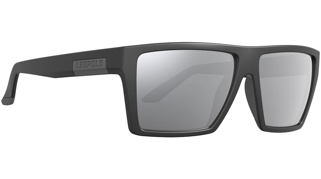 Leupold Sunglasses Refuge - MATTE BLACK, SHADOW GREY FLASH