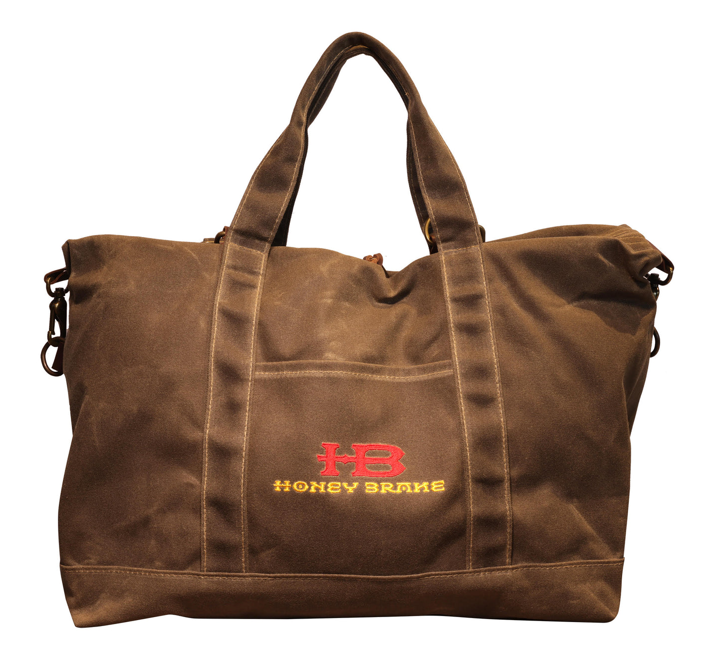 HB Waxed Canvas Tote Bag