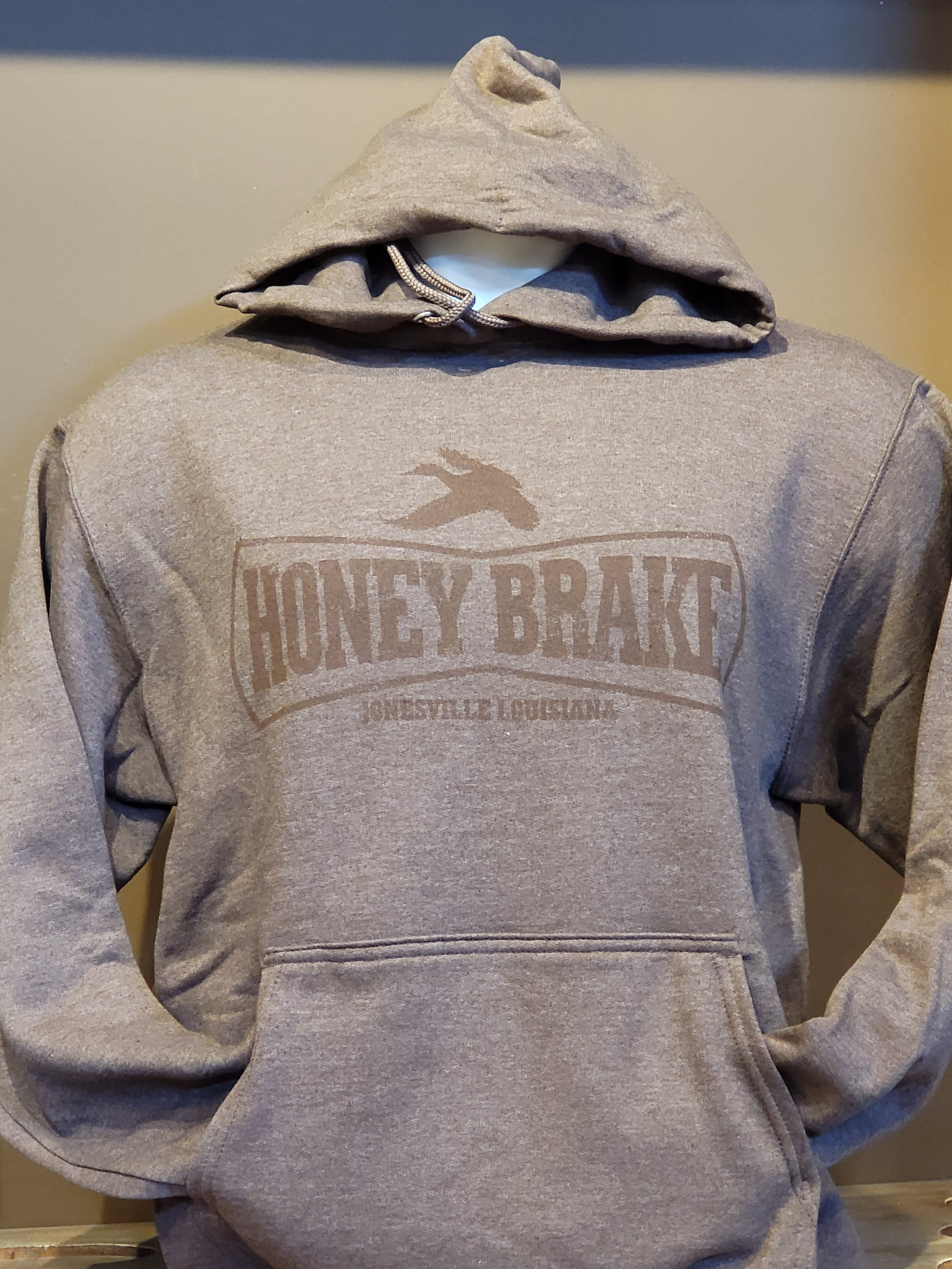 HB Brown Hooded Sweatshirt
