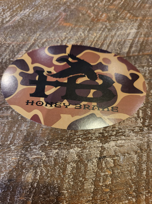HB Old Camo Stickers 2022