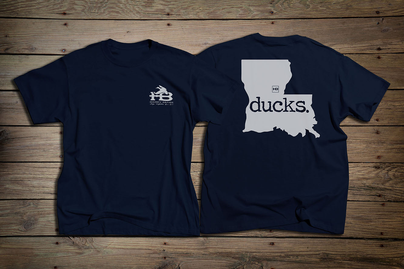 HB LA Ducks Short Sleeve T-Shirt Navy