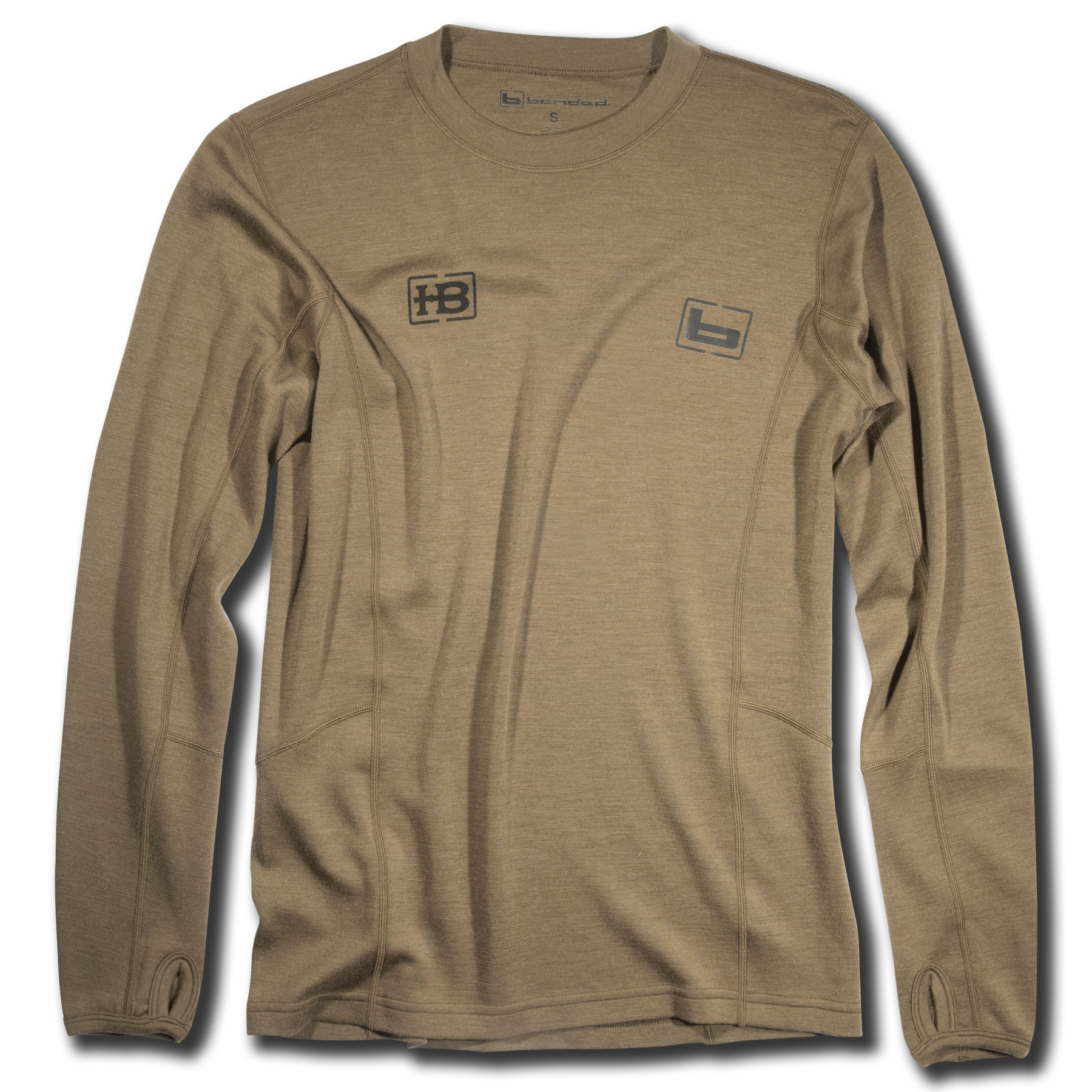 Banded Base Merino Wool Crew Top