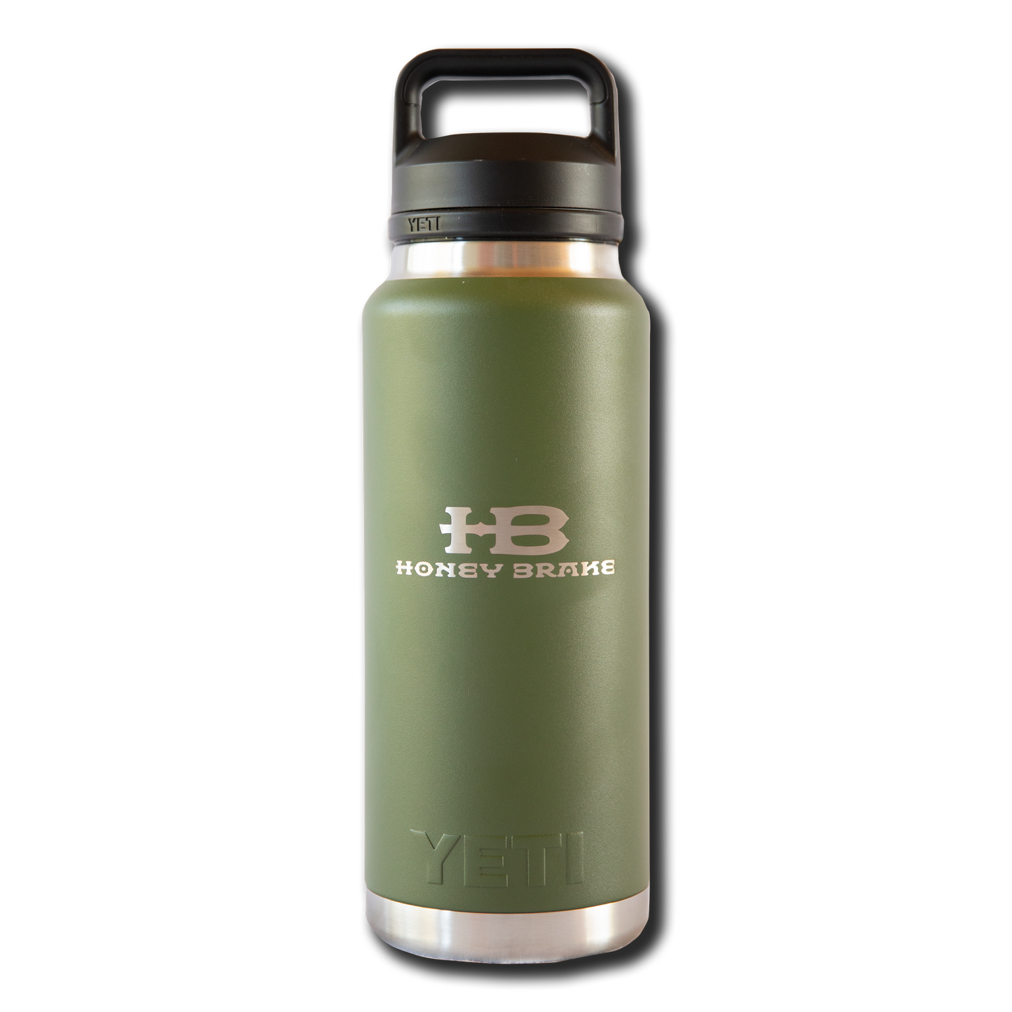 Yeti Rambler 36oz Bottle w/Honey Brake Logo w/Chug Cap