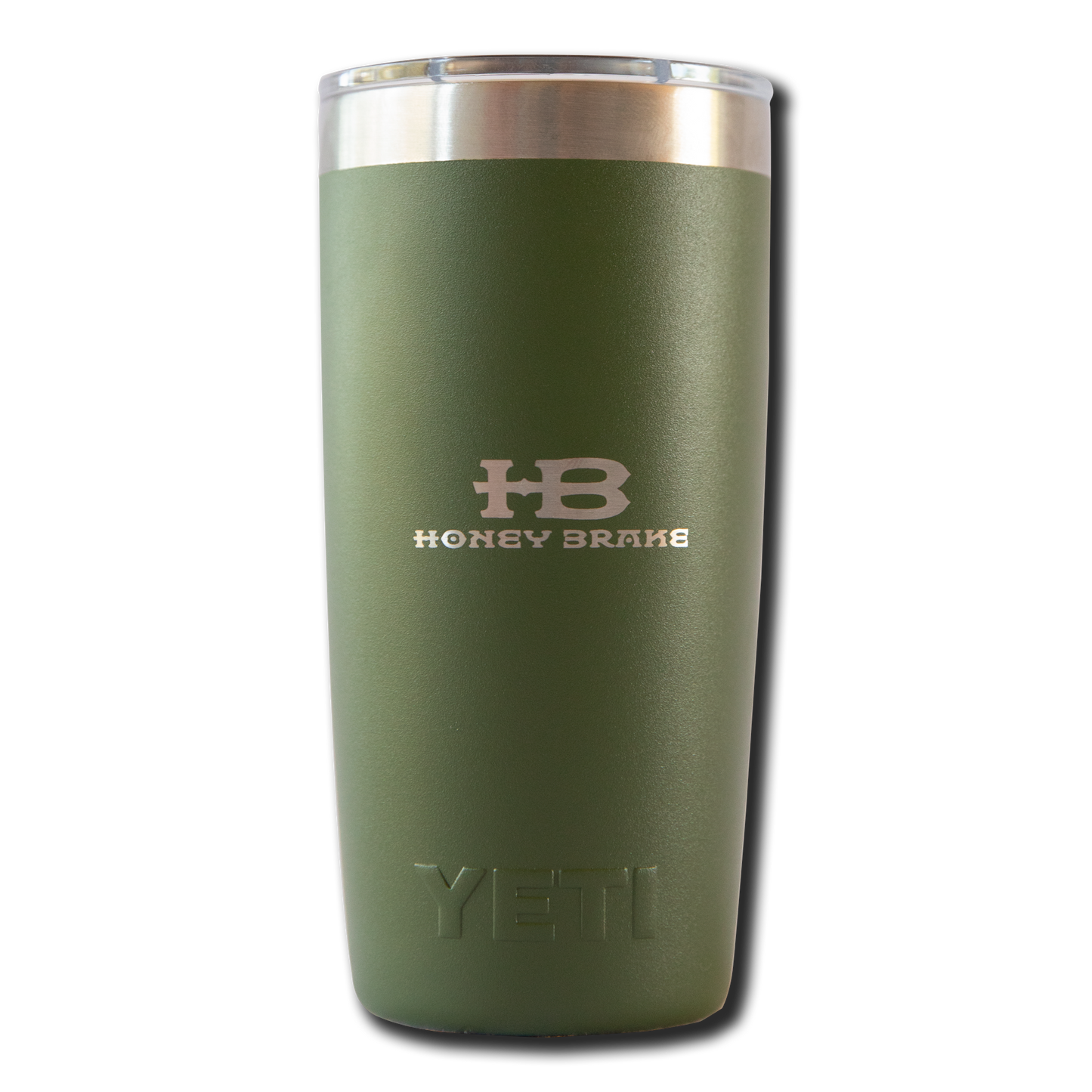 Yeti Rambler 10oz Tumbler w/Honey Brake Logo w/ Magslider Lid