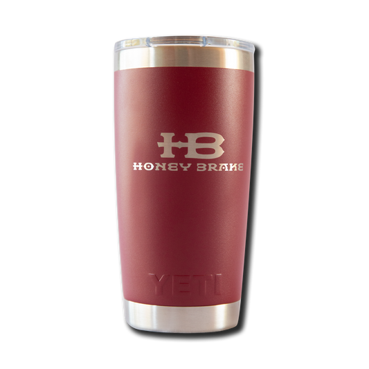 Yeti Rambler 18oz Bottle w/Honey Brake Logo w/Chug Cap – Honey Brake Pro  Shop